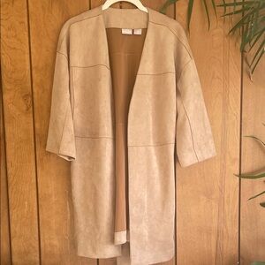 Chico's Beige Women's Trench Jacket